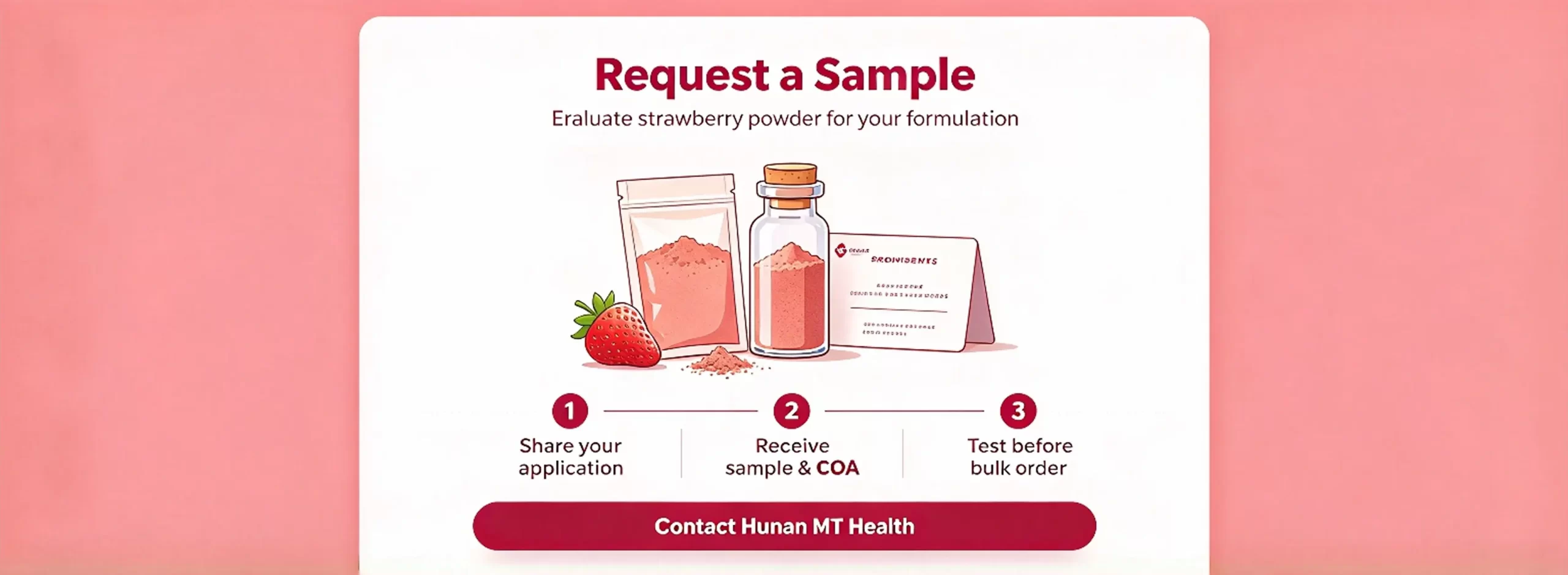organic strawberry powder in bulk