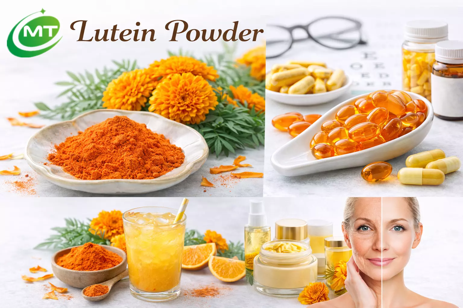 What is the use of lutein powder?