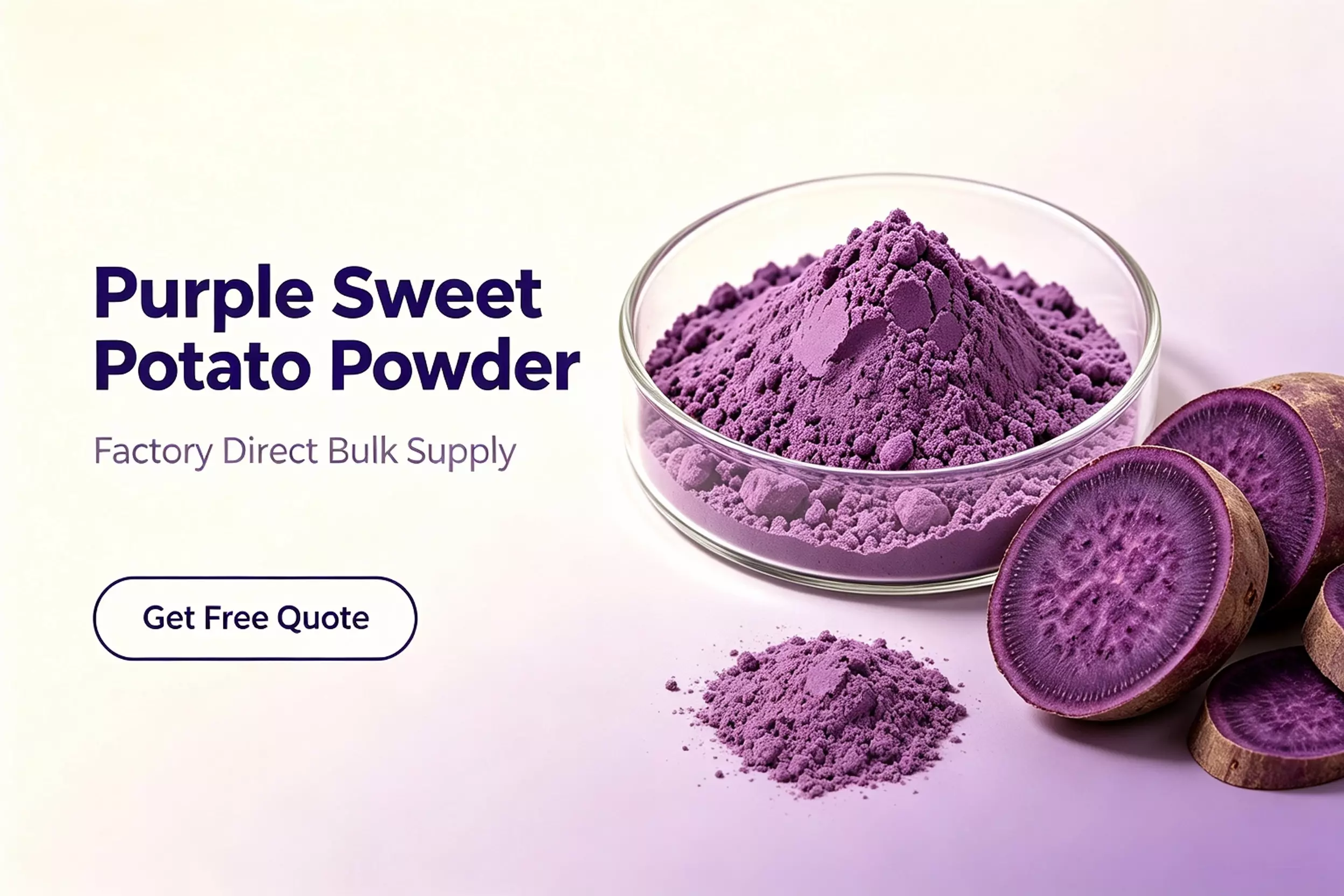 Bulk Wholesale Purple Sweet Potato Powder Suppliers