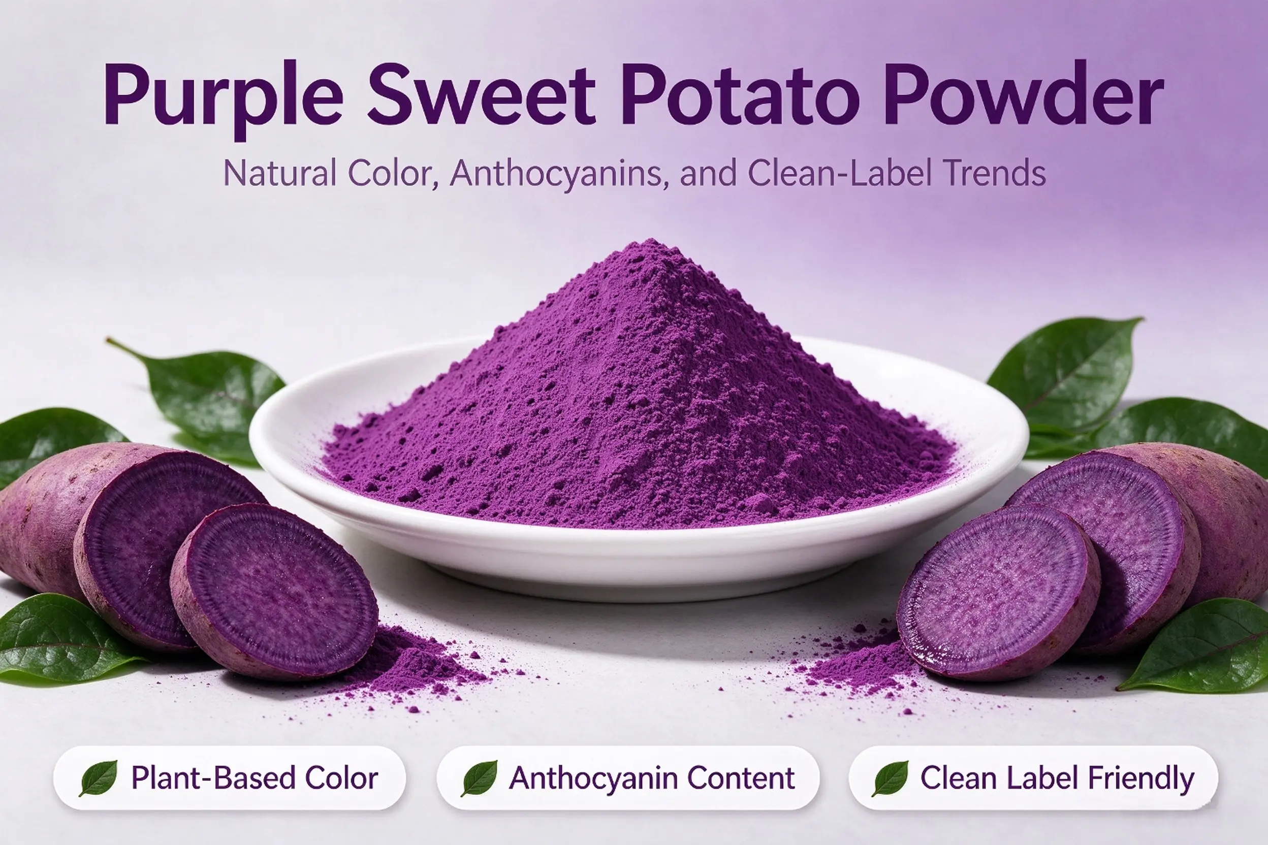 Purple Sweet Potato Powder: Natural Color