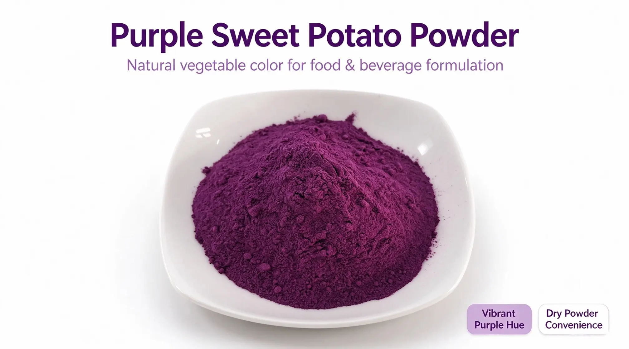 how to make purple sweet potato powder​